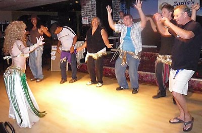 Belly Dance Lesson at Zarifa's Community Dance